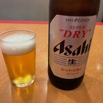 中華料理 山水 - 瓶ビール（大）①