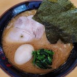 日々家 - 大盛り、味玉トッピング