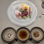 蕩 - 平目　勘八　縞鯵