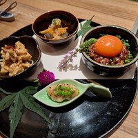 焼肉ホルモン 稲田 - 正真正銘のユッケ