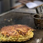 たぴおか食堂 - すっぴんの「豚モダン」こんがり焼けてGOOD！この絶妙な焼き加減が安定してできる店長さんの腕に感動