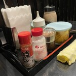 黒豚屋 らむちぃ - ドレッシングは2種類あります