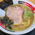 地鶏ラーメン 麺一鳳 - 磯塩ラーメン900円（現状）