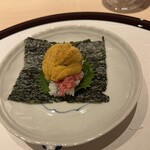 Nikukappou Rei - 牛刺しとウニの手巻き寿司