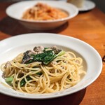 リストランテ ネグラマーロ - サバと青菜のアーリオオーリオ（平日限定ランチ）