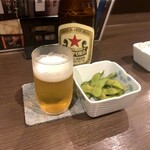 酒食処 みかん - ビールと突き出し