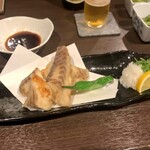 酒食処 みかん - 鯛の天婦羅のぽん酢