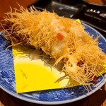 Ii Izakaya Arata - ソフトシェルシュリンプ カダイフ揚げ（みたいな？）