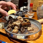 ぃぃ居酒屋アラタ - 鶏MIX網焼き