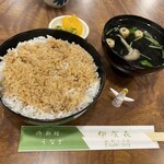 伊賀喜 - 並うなぎ丼+肝吸い