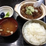 さんぷく - 牛すじ煮込み定食