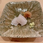 すし処 睦月 - 三河湾の鱧、みょうがきんぴら
