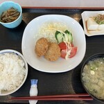 ホテル　イースト - 朝食(メンチカツ)