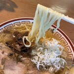 中華そば専門 田中そば店 - 麺〜