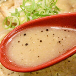 Ramen Kumagorou - スープ
