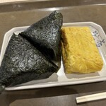 Omusubi Takezaki Tamagoyaki - Aセットです。（2023年８月）