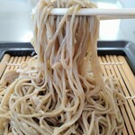 Soba Dokoro Hanafusa - 細めのそば
                      蕎麦粉９割ながら滑らかな食感