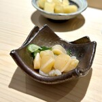 鮨 西崎 - 小柱の酢の物