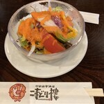 Komadori Rou - 定食のサラダ
