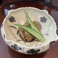 あそび割烹 さん葉か - 鱸の利休揚げ