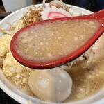 Ramen Shokudou Enishi - スープ。