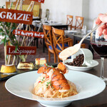 La Spiaggia - 料理写真:オマール海老のパスタ