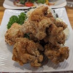 つむぎ庵 - 鶏の唐揚げ