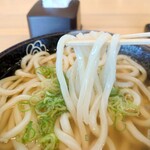 Hanamaru Udon - 2023年8月　麺持ち上げ