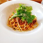 里山きさら - 鹿肉のラグーソースパスタ