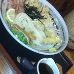 情熱うどん伊和正 - とり天ぶっかけ