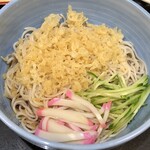 小諸そば - 冷したぬきそば（410円）