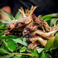 香嵐 - 「小十」と言えばの鮎の塩焼きを、五十嵐大将流に焦げを控えて。