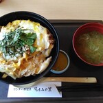 食事処 ゆもみ庵 - 熟成豚カツ丼