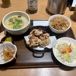 豊後茶屋  - 豊後定食（唐揚げ）