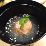 焼き鳥 茂 東桜 - 鶏肉とれんこんのしんじょう