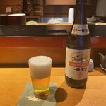 乙女寿司 - ビール