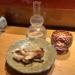 乙女寿司 - ゲソ炙りと日本酒