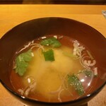 乙女寿司 - お味噌汁