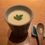 乙女寿司 - ジノアサリの茶碗蒸し