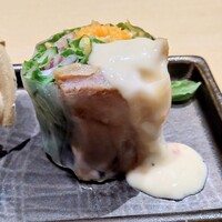 焼き鳥 茂 東桜 - 鶏の生春巻き
