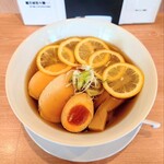 Menya Shingen - これが、冷し煮干レモンらぁ麺✨