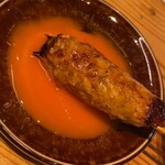 Yakitori Tsukada - 濃い玉子が素敵です 残りは親子丼にかけました