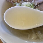 うえんで - 会津山塩ラーメン　極太縮れ麺