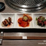 肉牛寿司×しゃぶ焼肉2＋9 - 前菜盛合せ