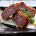 100% Kyushu black pork, thick-sliced Nagasaki Unzen ham cutlet