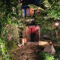 肉家かぐら - 店頭　めっちゃ京都感出てて良い