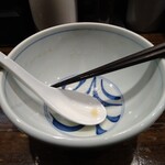 櫻井中華そば店 - 完飲