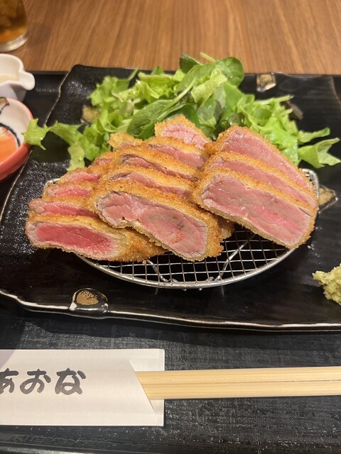 牛かつあおな 西武新宿駅前店 - 新宿西口/牛カツ | 食べログ