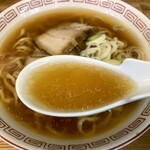 喜多方食堂 - 透き通ったスープ