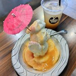 スケマサ コーヒー - ■桃のイートンメス
■白桃スカッシュ